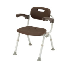 파나소닉 미들 SP(폭45.5cm) 원터치 팔걸이 목욕의자 PN-L41821BR 모카브라운