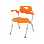 파나소닉 미들 SP(폭45.5cm) 팔걸이 목욕의자 PN-L41721D 오렌지