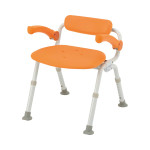 파나소닉 미들(폭5.5cm) 팔걸이 등지지 목욕의자 PN-L42021D 오렌지