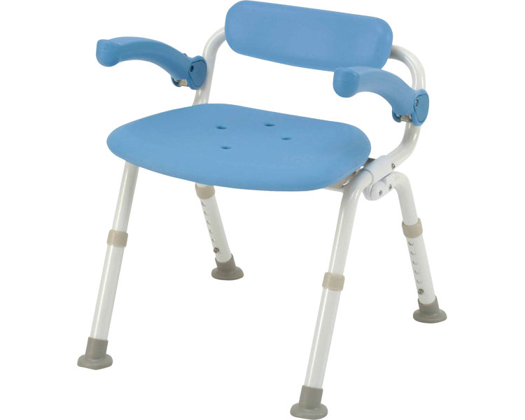 파나소닉 미들(폭45.5cm) 팔걸이 등지지 목욕의자 PN-L42021A 블루