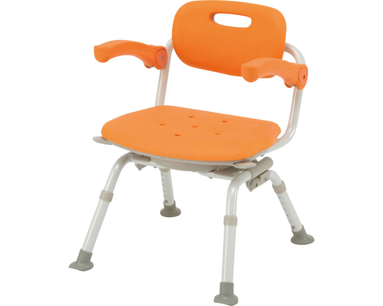 파나소닉 회전형 미들SP 접이식 팔걸이 목욕의자 PN-L41221D 오렌지