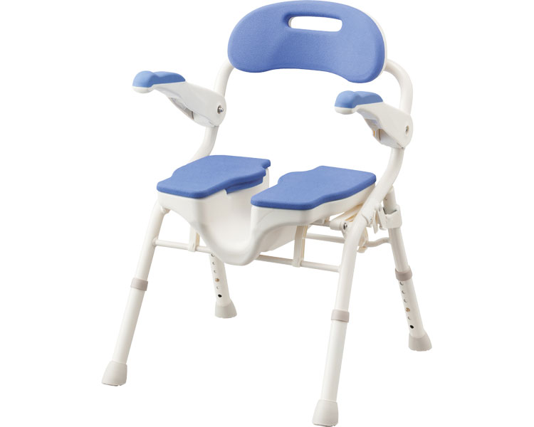 아론카세 음부세정용 팔걸이 목욕의자 HP 핏(폭 46cm) 536-071 블루
