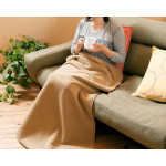 발열 무릎담요 M EVA-HIZAKAKE-M-CA 카멜