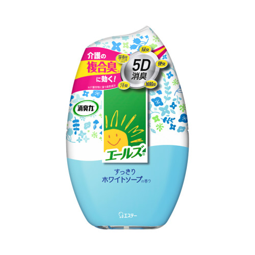 에얼즈 간호 가정용 탈취제 400mL 깔끔한 화이트 비누