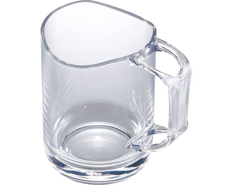 물 빠짐 스탠드 머그컵 클리어