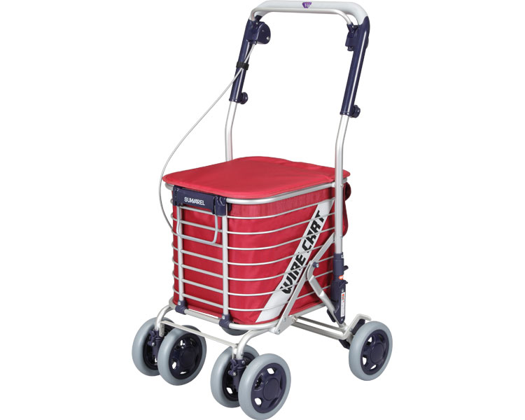 스와렐 접이식 실버카 AS-0275 무지 와인