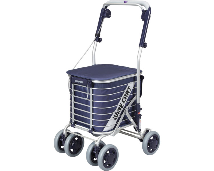 스와렐 접이식 실버카 AS-0275 무지 네이비