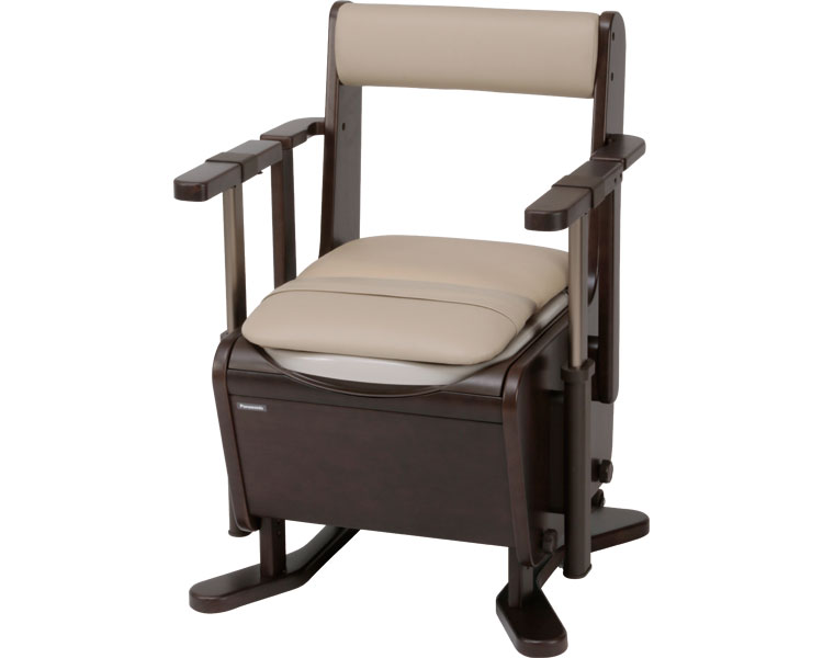 가구형 이동식 변기 팔걸이 높이조절형 PN-L23707 소프트 변기