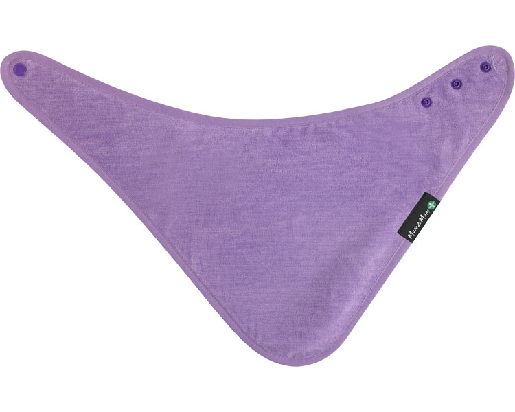 밴다나형 대형 스카프 퍼플