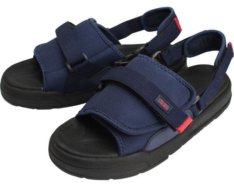 SaiSai 저스트 핏 샌들 WG510 남녀공용 L 네이비