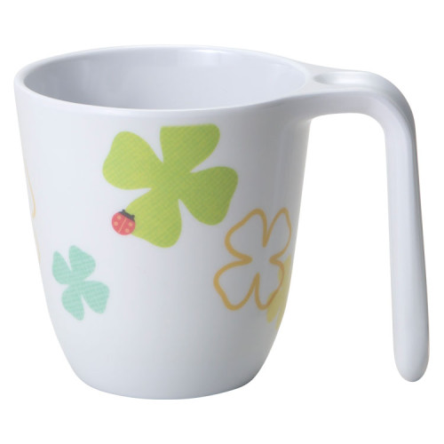 눈금 유니 컵 (컵 본체) C19MB-YB 네잎클로버