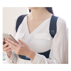 이지핏 자세 교정 벨트 S-M 블랙