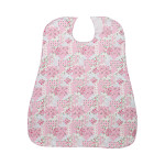 카이엔타이 식사용 앞치마 CX-01002 패치워크 핑크