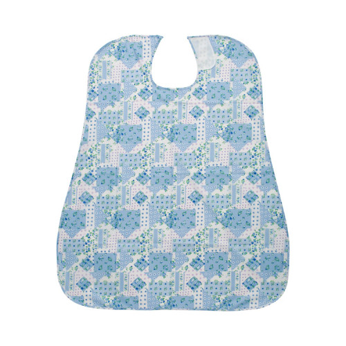 카이엔타이 식사용 앞치마 CX-01002 패치워크 블루