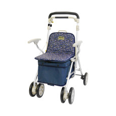 헬스백 실버카 MB HBMB-FNB 꽃무늬 네이비