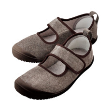 입원 지원 슈즈 남녀공용 91484 24.0cm 브라운