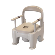 이동식 변기 자라쿠 라피네 PN-L30200BE 표준 타입(플라스틱 변기) 베이지