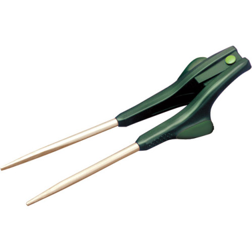 하시조군 실버전용 젓가락 S2-6 그린(20cm) 오른손용