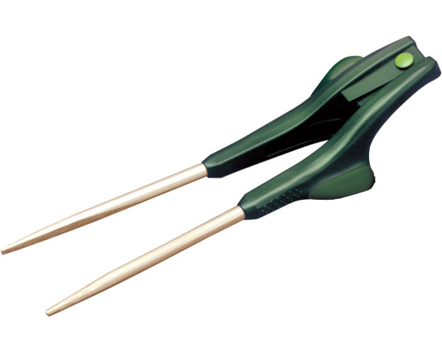 하시조군 실버전용 젓가락 S2-7 그린(20cm) 왼손용