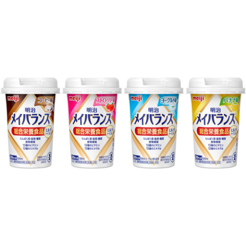 메이지 밸런스 종합영양 환자식 200kcal 4종 세트 커피, 스트로베리, 요구르트, 바나나 맛 2424040 24개입(4종×6개)