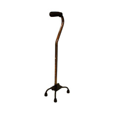 소형 앰버 네발 지팡이 WB3502 브라운