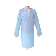 전신 위생 비닐 가운 WCR-G001 파스텔블루 250매입