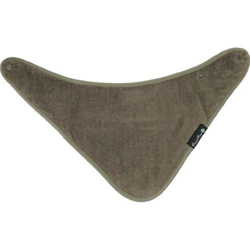 밴다나형 대형 스카프 올리브