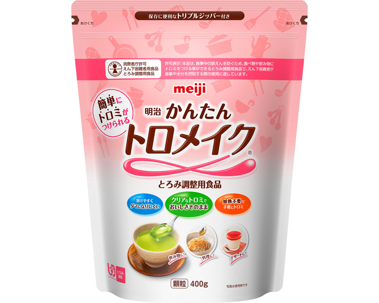 메이지 뽀송뽀송 간단 토로미 파우더 연하곤란자용 점도조절 식품 2671384 400g