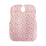 어른용 식사 앞치마 070-560024-00 꽃무늬핑크