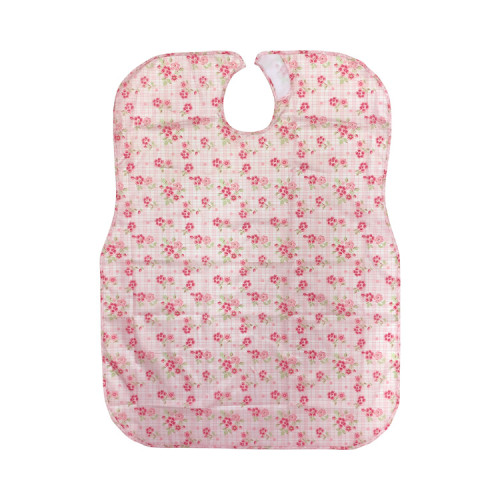 어른용 식사 앞치마 070-560024-00 꽃무늬핑크