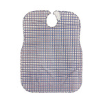 어른용 식사 앞치마 070-560026-00 격자무늬네이비