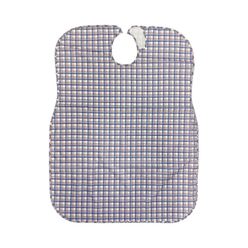 어른용 식사 앞치마 070-560026-00 격자무늬네이비