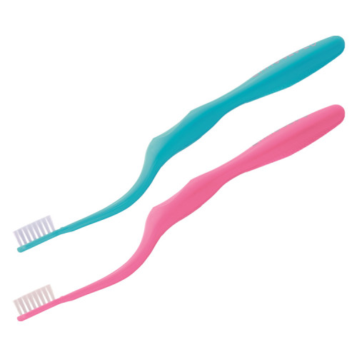 에락 칫솔 620 6개입 (핑크 4개, 블루 2개) S (소프트)