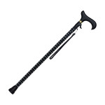 무단계 길이조절 지팡이 77-C2 깅엄체크BK