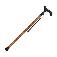 무단계 길이조절 지팡이 77-F1 플라워 스칼렛