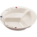 3칸 분리 접시 UMS-200RKIH 베이지