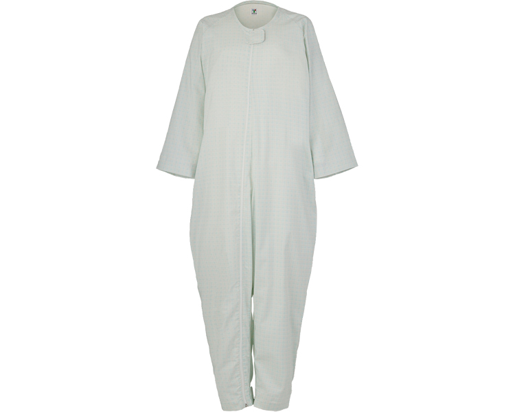 후도 B형 간병용 잠옷 (두꺼운 타입) 106894 L 체크베이지