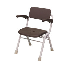 파나소닉 팔걸이 경량목욕의자 에어 미들 SP  원터치형 PN-L41831BR 모카브라운