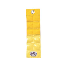 컬러 중량 밴드 0.75kg SPR-592C 레몬 옐로우