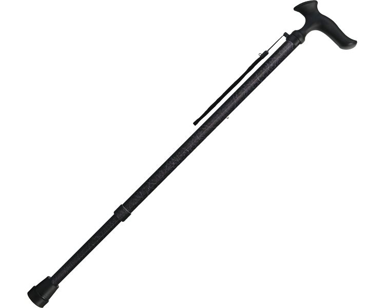 카루가모 옴므 남성 지팡이 WB5232 가죽무늬 블랙