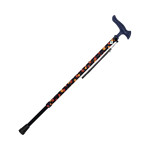 카루가모팜Ⅱ 여성 지팡이 WB5218 꽃무늬 네이비