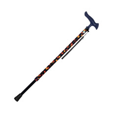 카루가모팜Ⅱ 여성 지팡이 WB5218 꽃무늬 네이비