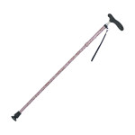 카이엔타이 일본무늬 접이식 지팡이 항균그립 CMS-13 핑크