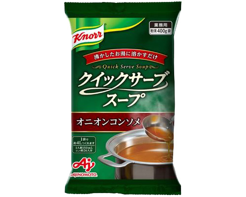 크노르 퀵서브 어니언 콘소메 스프 대용량 400g (약 4L분)