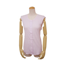 여성 앞여밈 런닝형 내의 (플라스틱 단추식) 43265 L 라벤더