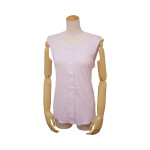 여성 앞여밈 런닝형 내의 (플라스틱 단추식) 43265 LL 라벤더