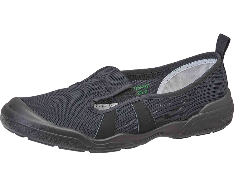 MS 실내화 01 슬립온 타입 23.0cm 블랙