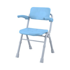 파나소닉 팔걸이 경량목욕의자 에어 콤팩트 SP 원터치형 PN-L41431A 블루