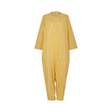 후도 A형 간병용 잠옷 (사계절용) 107063 M 겨자