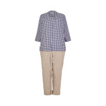 후도 D형 간병용 잠옷 (사계절용) 107214 L 감색